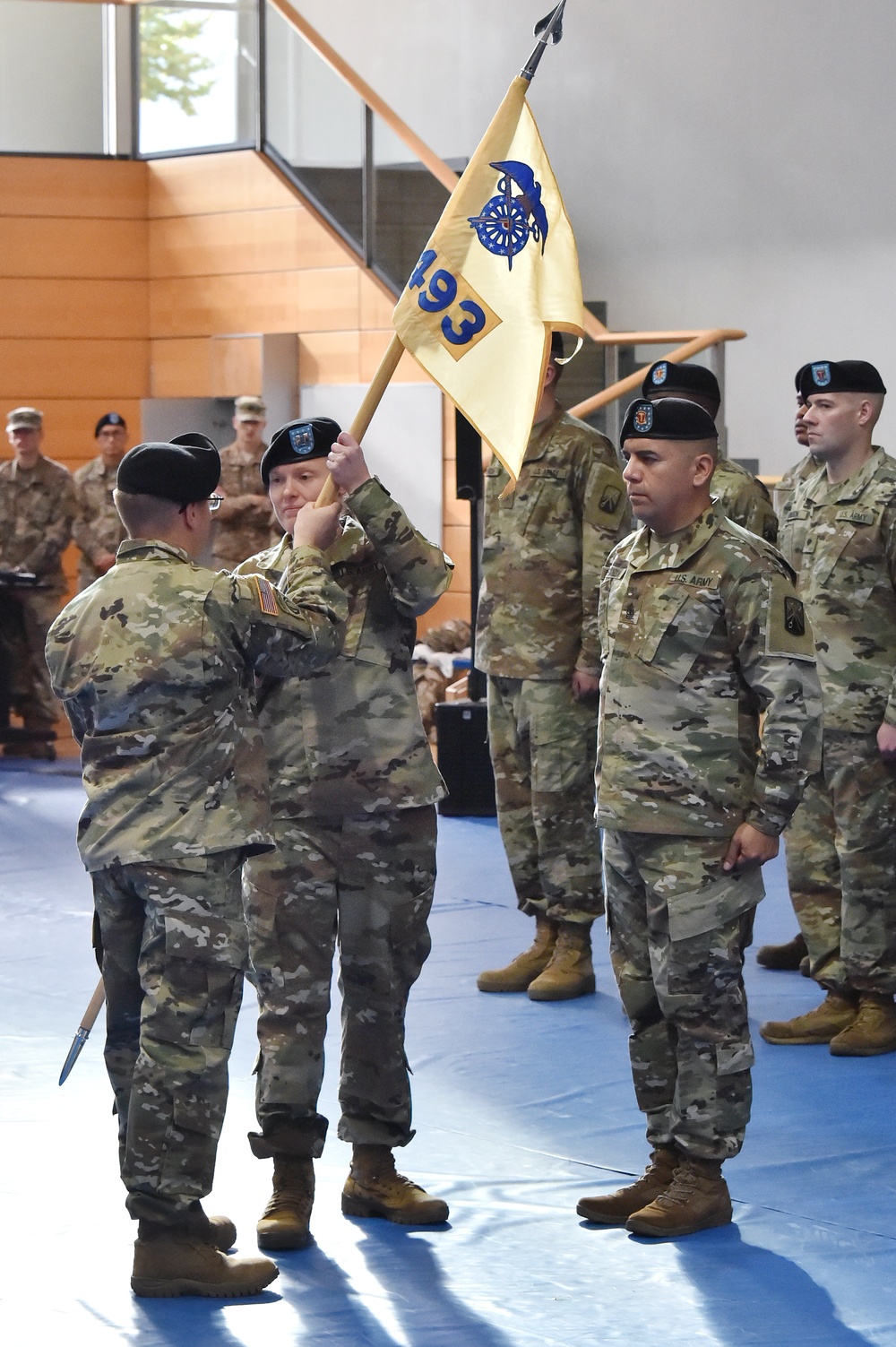 493rd PSC Activation and Assumption of Command Ceremony