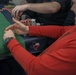 Sailors Play Poker Aboard GHWB