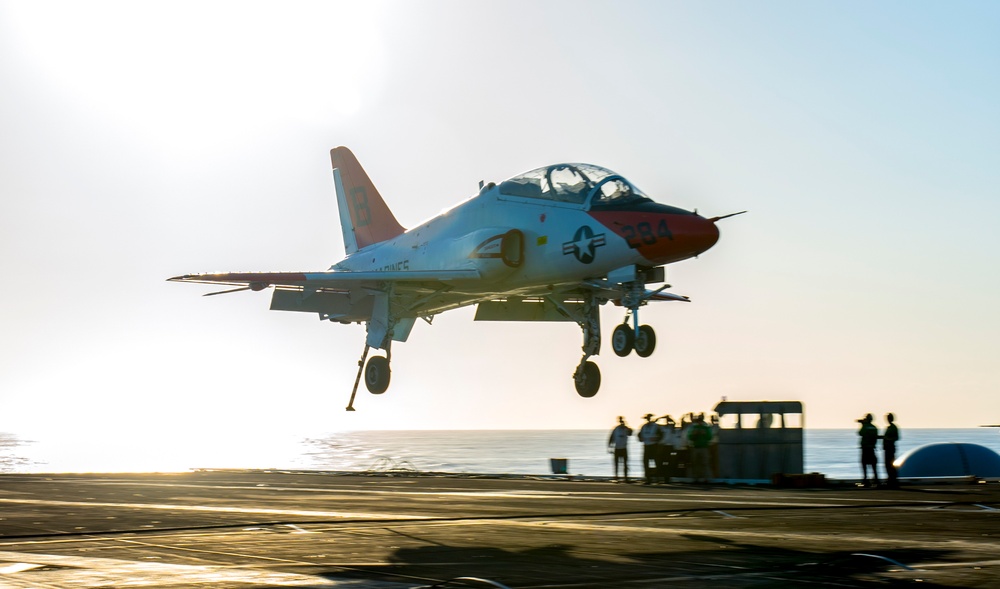 GHWB Conducts Flight Operations