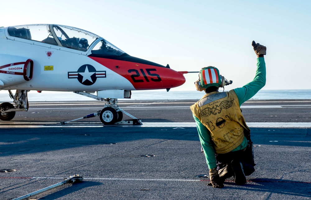 GHWB Conducts Flight Operations