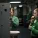 Sailors Operate Arresting Gear Equipment