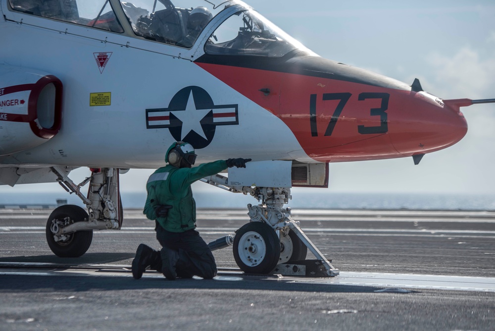 GHWB Conducts Flight Operations