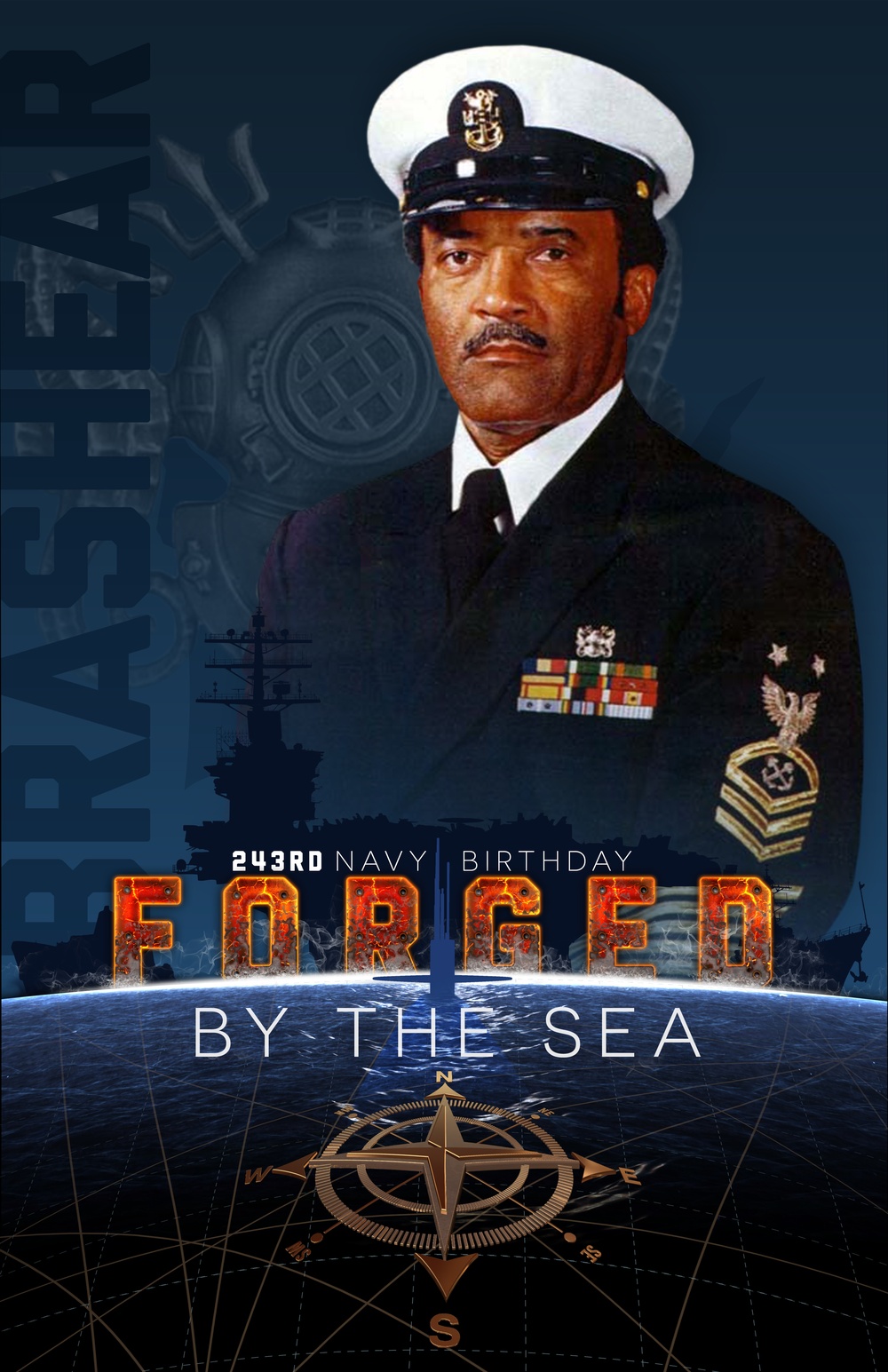 Navy 243rd Birthday - Carl Maxie Brashear