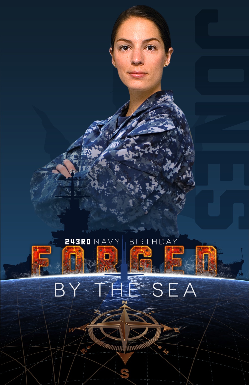 Navy 243rd Birthday - Future Sailors