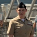 STG2(SW) Wells re-enlistment aboard the USS Wisconsin (BB-64)