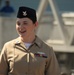 STG2(SW) Wells re-enlistment aboard the USS Wisconsin (BB-64)