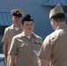 STG2(SW) Wells re-enlistment aboard the USS Wisconsin (BB-64)