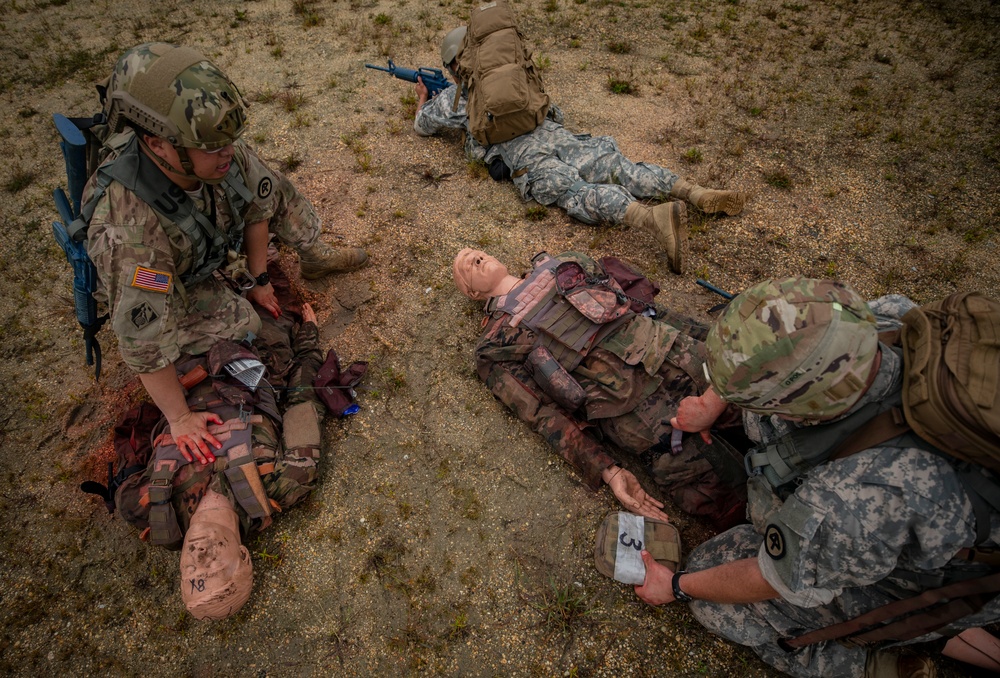 Combat medic tactical trauma training