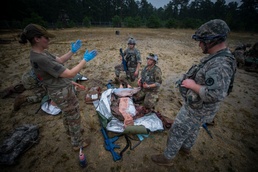 Combat medic tactical trauma training