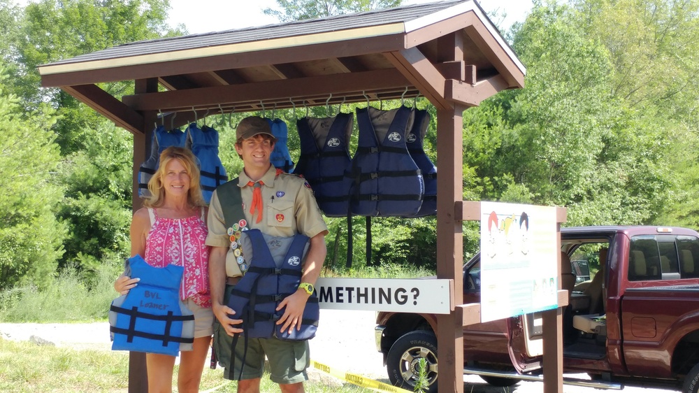 Boy Scouts Complete Eagle Projects at Buffumville Lake and Hodges Village Dam