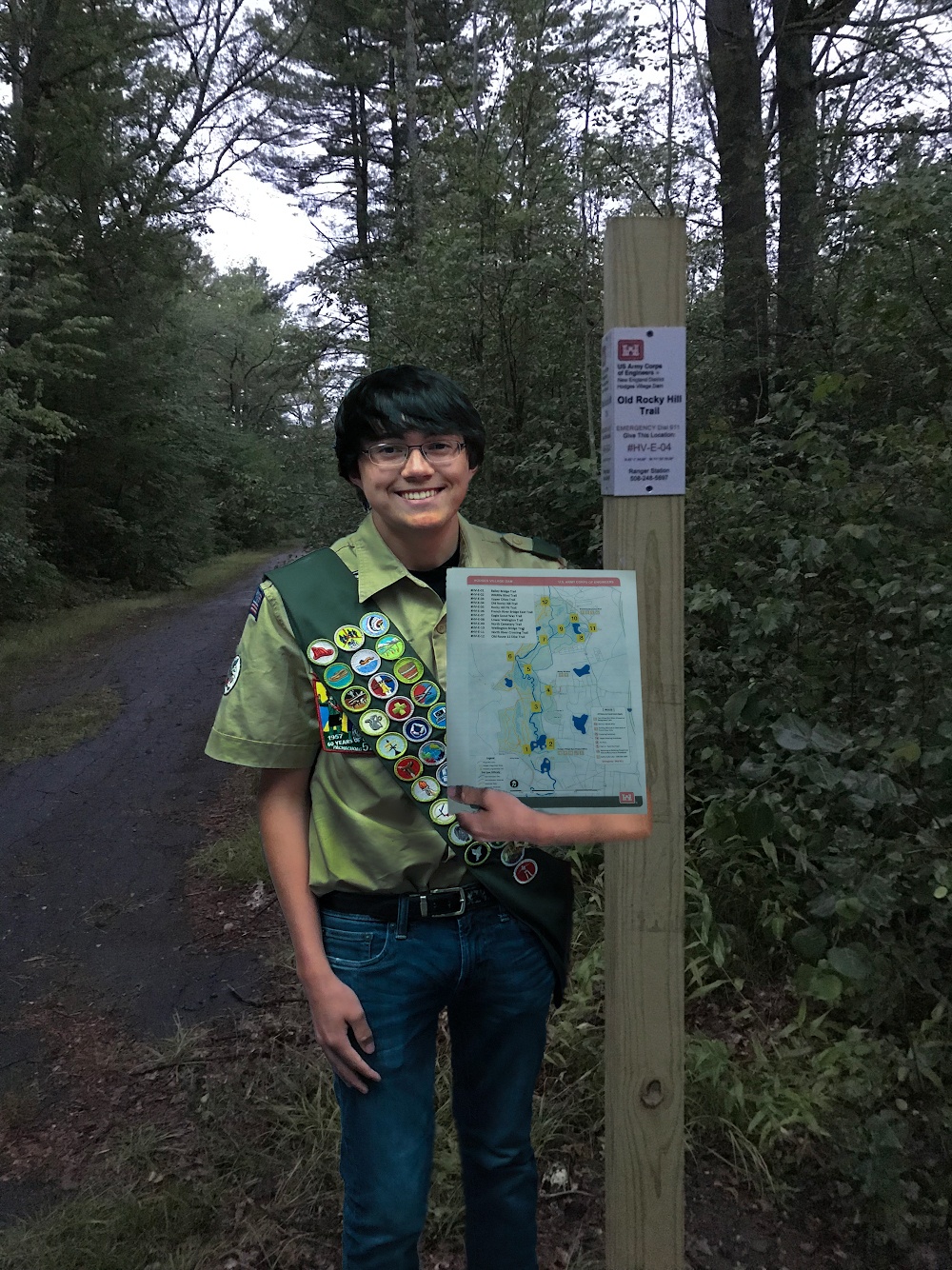 Boy Scouts Complete Eagle Projects at Buffumville Lake and Hodges Village Dam