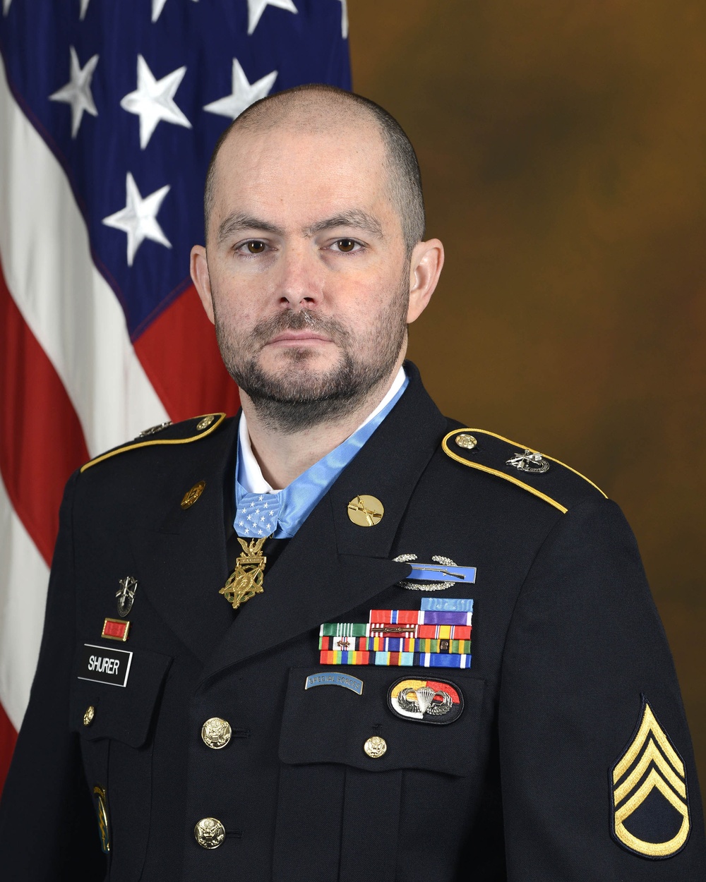 U.S. Army Staff Sergeant Ronald J. Shurer, II.