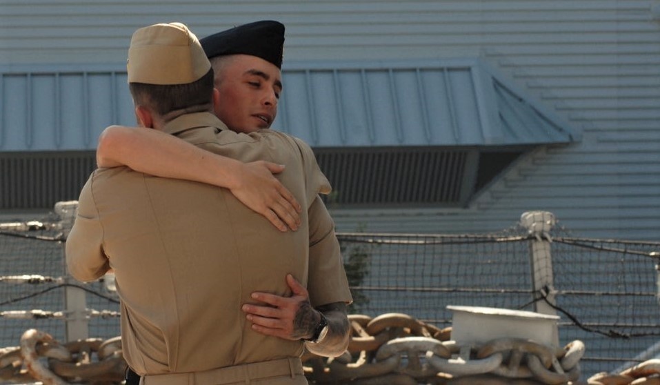 Naval Museum hosts a re-enlistment