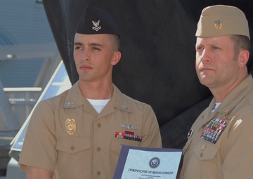 Naval Museum hosts a re-enlistment
