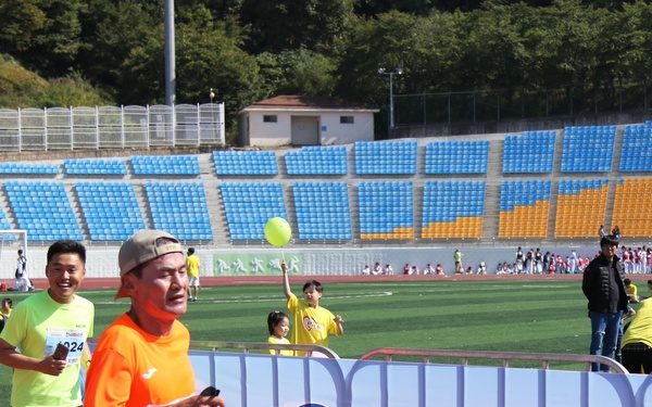 Warriors run for hope