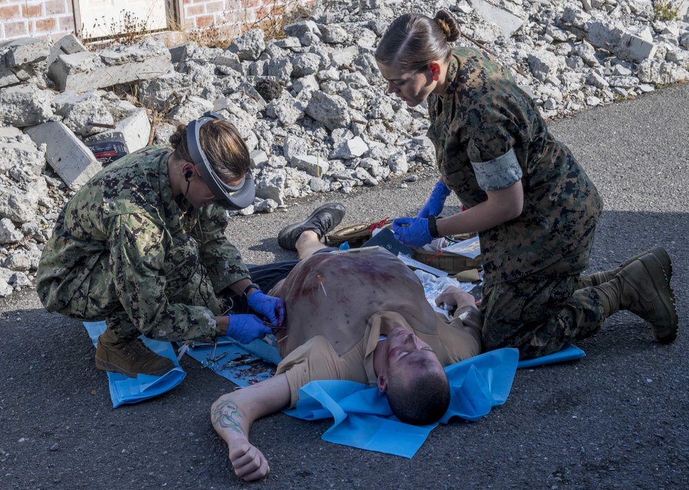 Civilian, Military medical professionals conduct tele-medicine training exercise at San Francisco Fleet Week