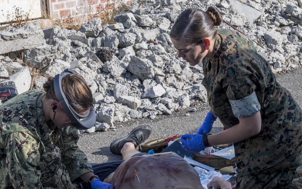 Civilian, Military medical professionals conduct tele-medicine training exercise at San Francisco Fleet Week