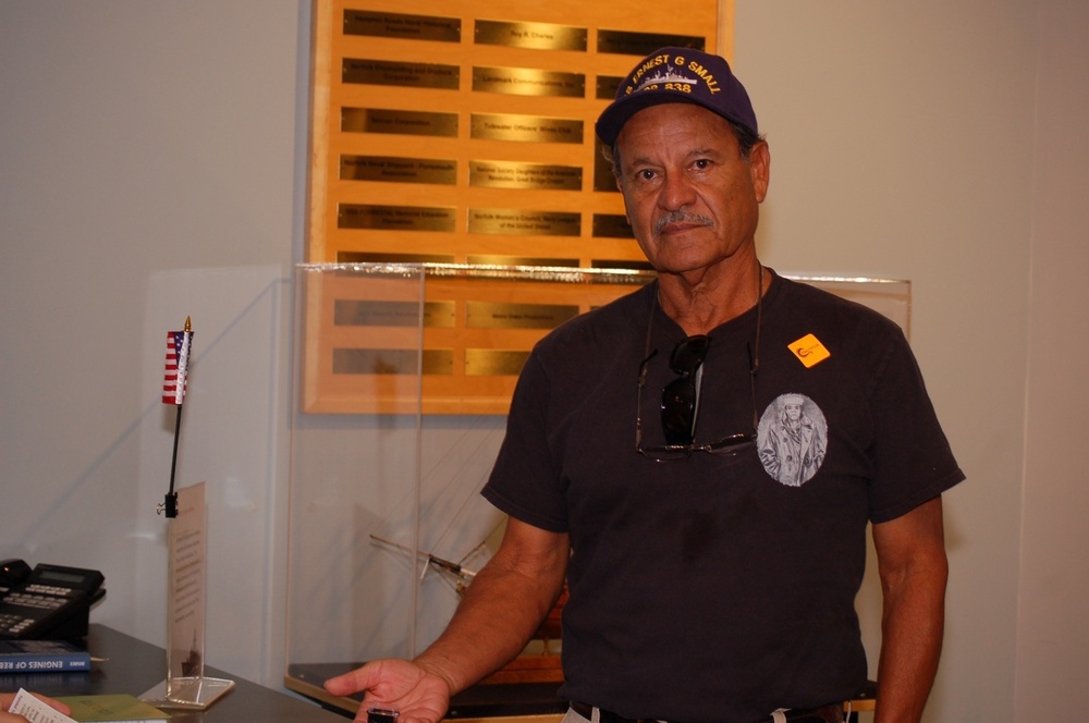 Vietnam Veteran at Naval Museum