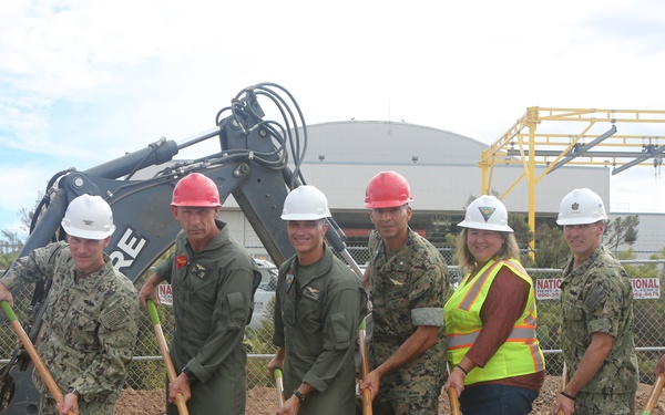 F/A-18 Preservation Facility groundbreaking