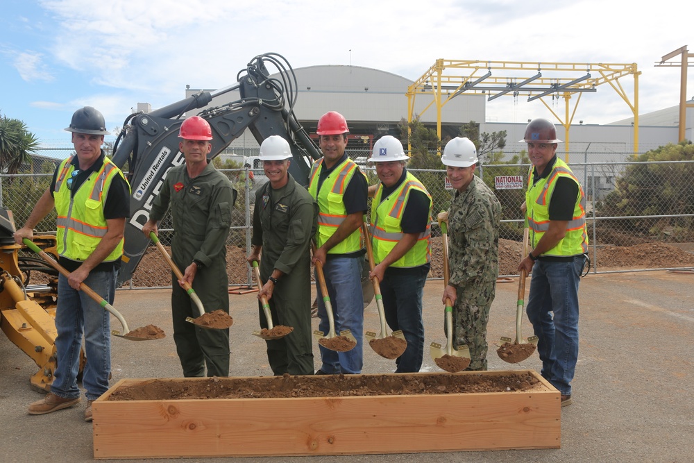 F/A-18 Preservation Facility groundbreaking
