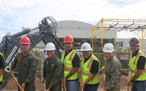 F/A-18 Preservation Facility groundbreaking