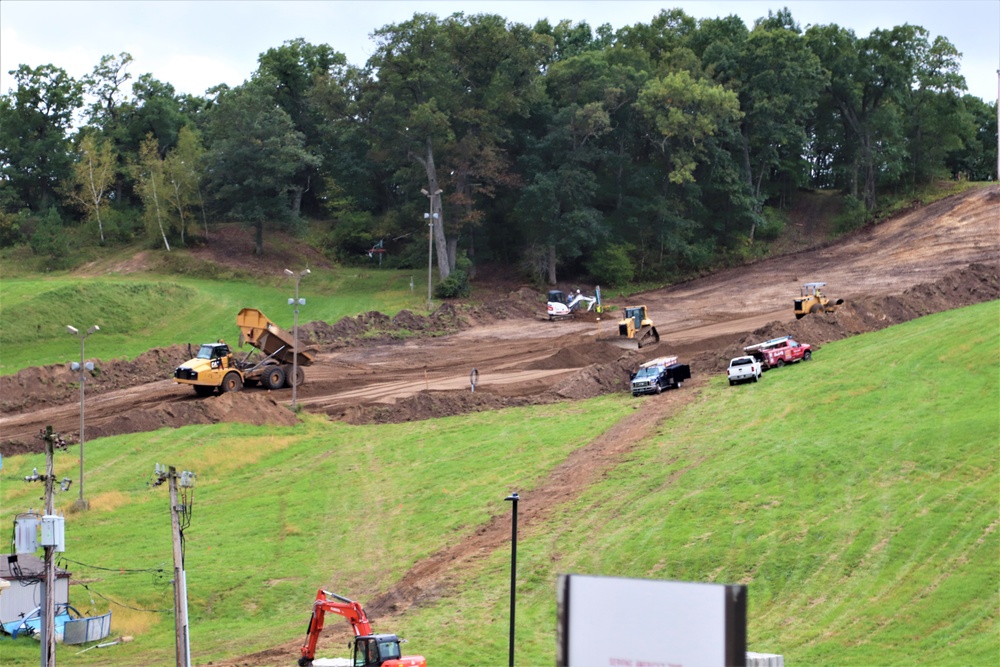 Construction for special lift system underway at Fort McCoy's Whitetail Ridge Ski Area