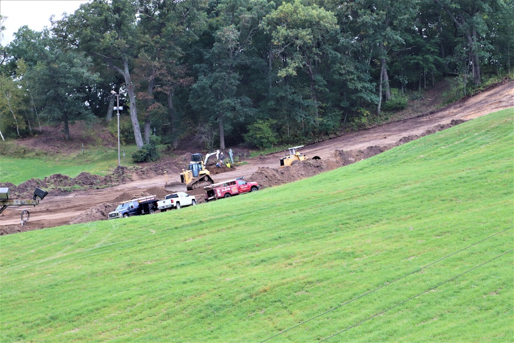 Construction for special lift system underway at Fort McCoy's Whitetail Ridge Ski Area