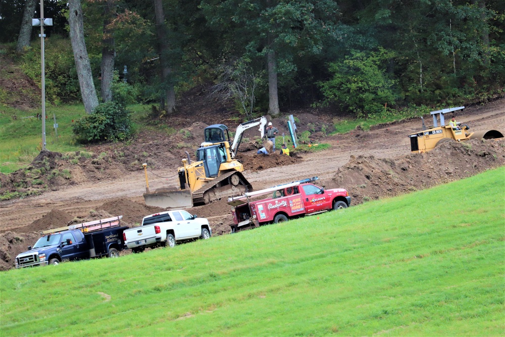 Construction for special lift system underway at Fort McCoy's Whitetail Ridge Ski Area