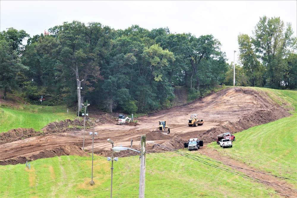 Construction for special lift system underway at Fort McCoy's Whitetail Ridge Ski Area