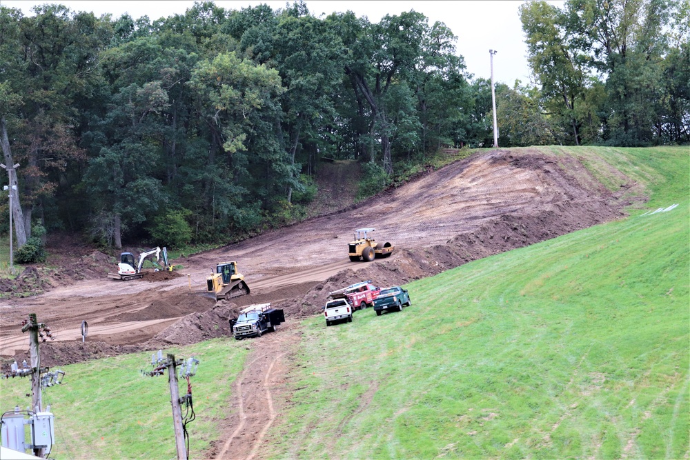 Construction for special lift system underway at Fort McCoy's Whitetail Ridge Ski Area