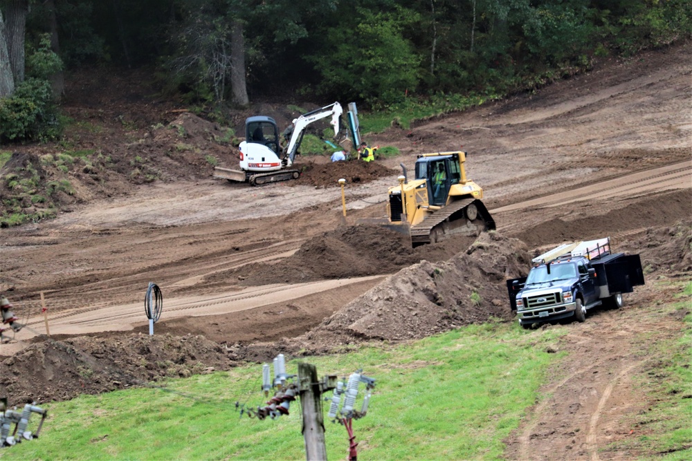 Construction for special lift system underway at Fort McCoy's Whitetail Ridge Ski Area