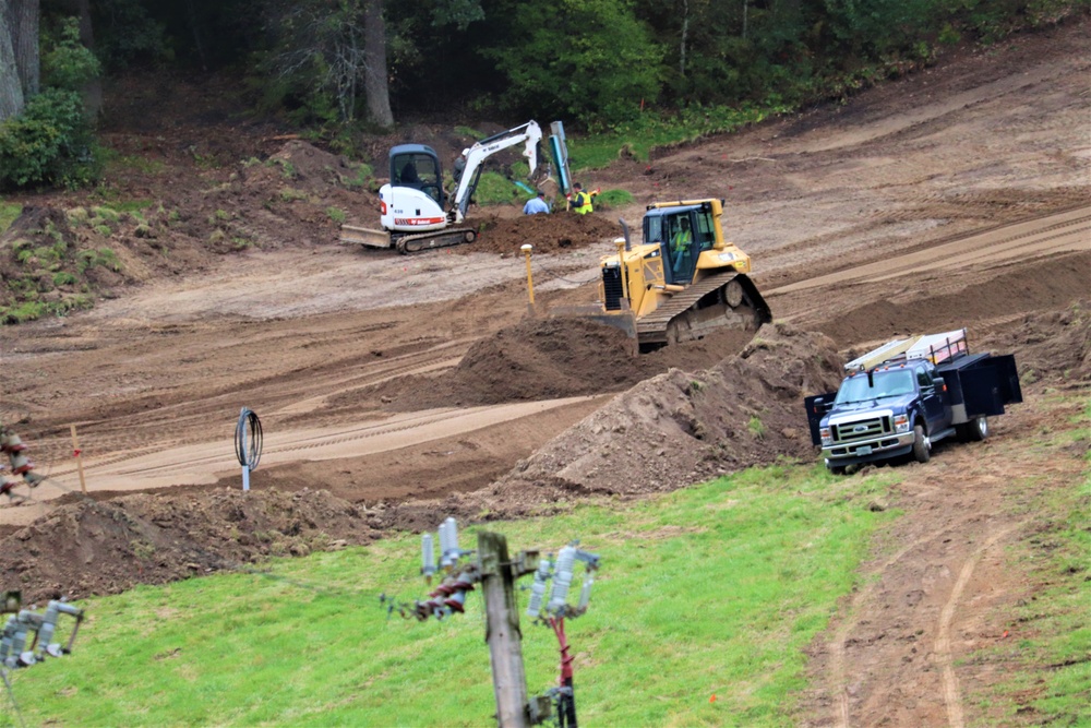 Construction for special lift system underway at Fort McCoy's Whitetail Ridge Ski Area