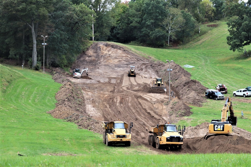 Construction for special lift system underway at Fort McCoy's Whitetail Ridge Ski Area