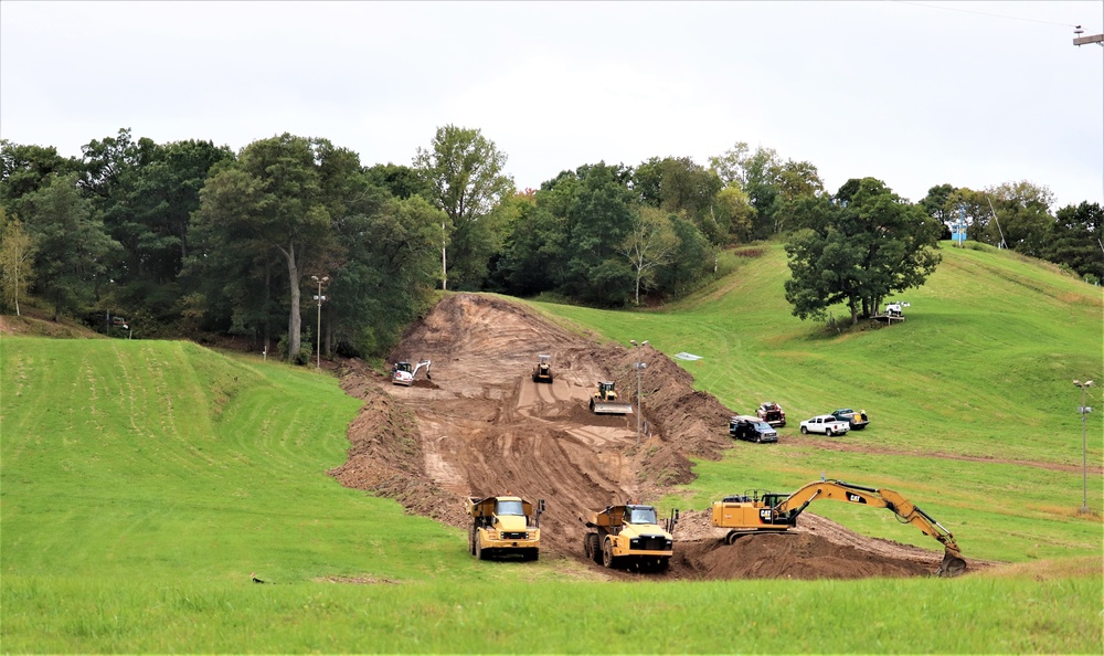 Construction for special lift system underway at Fort McCoy's Whitetail Ridge Ski Area