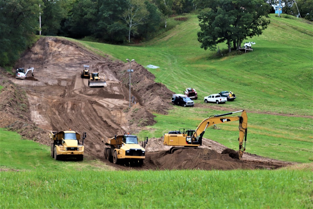 Construction for special lift system underway at Fort McCoy's Whitetail Ridge Ski Area