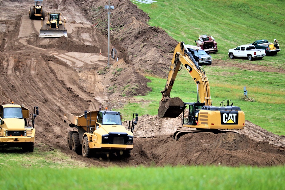 Construction for special lift system underway at Fort McCoy's Whitetail Ridge Ski Area