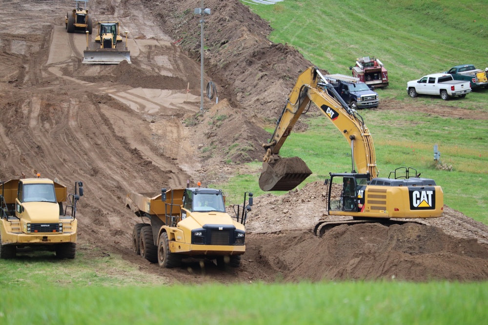 Construction for special lift system underway at Fort McCoy's Whitetail Ridge Ski Area