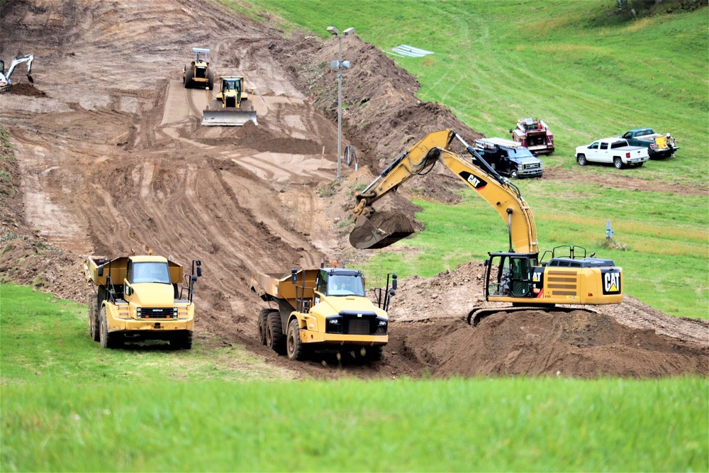 Construction for special lift system underway at Fort McCoy's Whitetail Ridge Ski Area