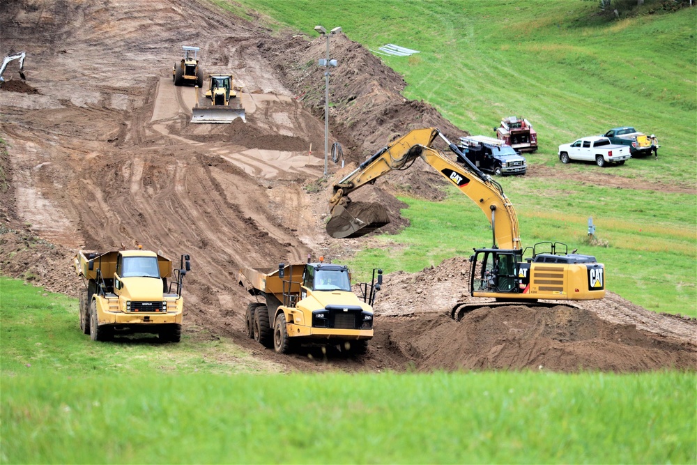 Construction for special lift system underway at Fort McCoy's Whitetail Ridge Ski Area
