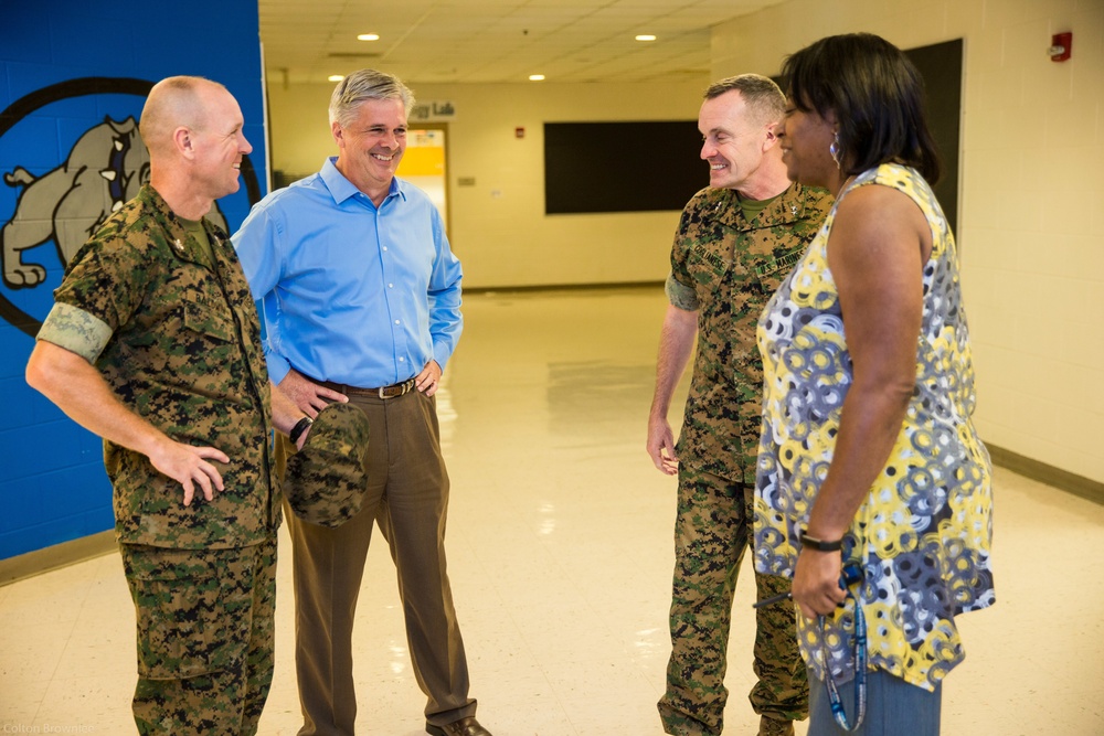 Maj. Gen. Vincent Coglianese Visit