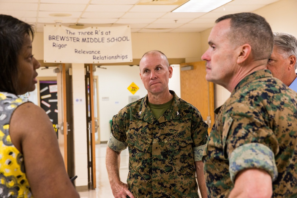 Maj. Gen. Vincent Coglianese Visit