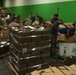 Marines and Sailors volunteer at the San Francisco Food Bank