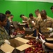 Marines and Sailors volunteer at the San Francisco Food Bank
