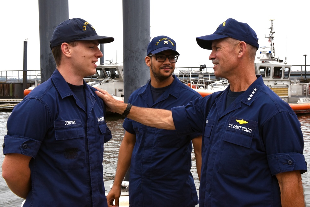 Vice Commandant visits Coast Guard Sector New York