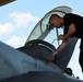 F-16 Viper Demonstration Team prepares at Shaw AFB