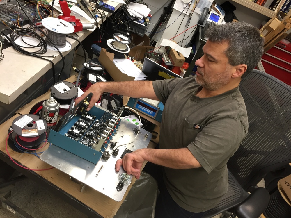 ERB's Doug Punt constructs instruments for research