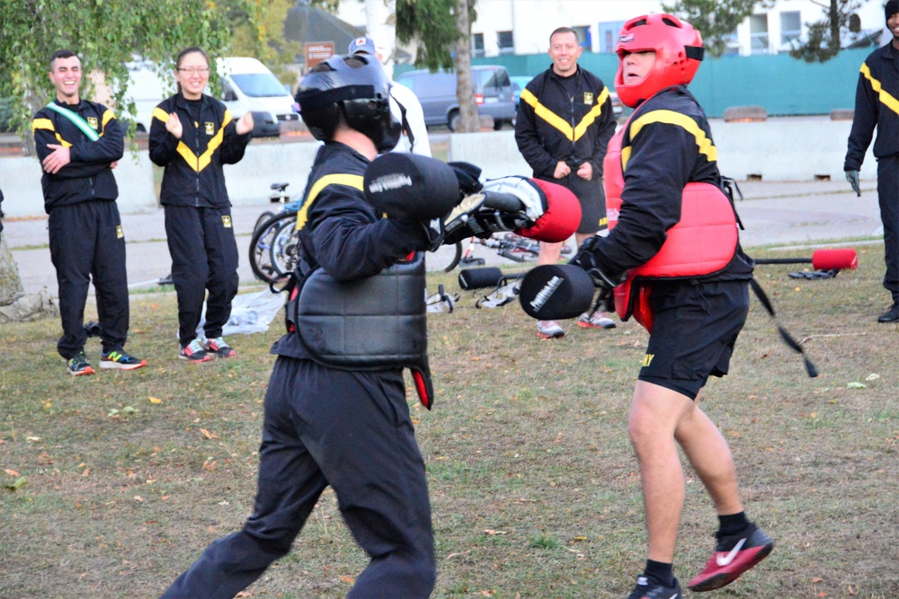 Pugil Sticks Physical Readiness Training