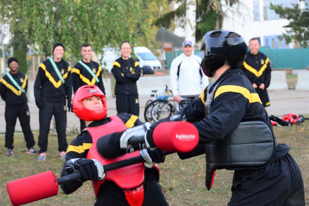 Pugil Sticks Physical Readiness Training