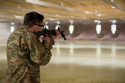 Airmen shoot for Excellence in Competition badge