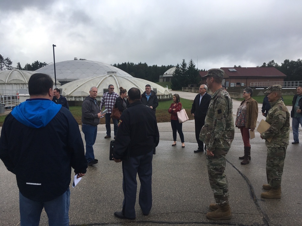 Wastewater Treatment Facility tour